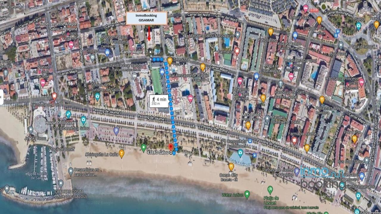 Sun Beach Gisamar Салоу Экстерьер фото